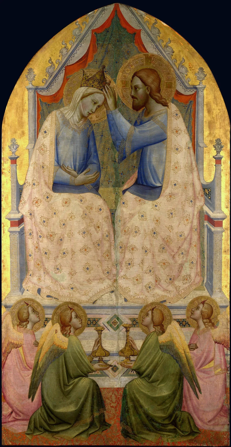 Incoronatie van de Maagd - Agnolo Gaddi