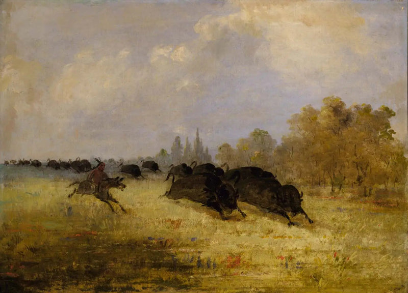 Indiase Caddo die op bizons jaagt, Cross Timbers, Texas - George Catlin

Source:
Indiens Caddo chassant le bison, Cross Timbers, Texas - George Catlin
