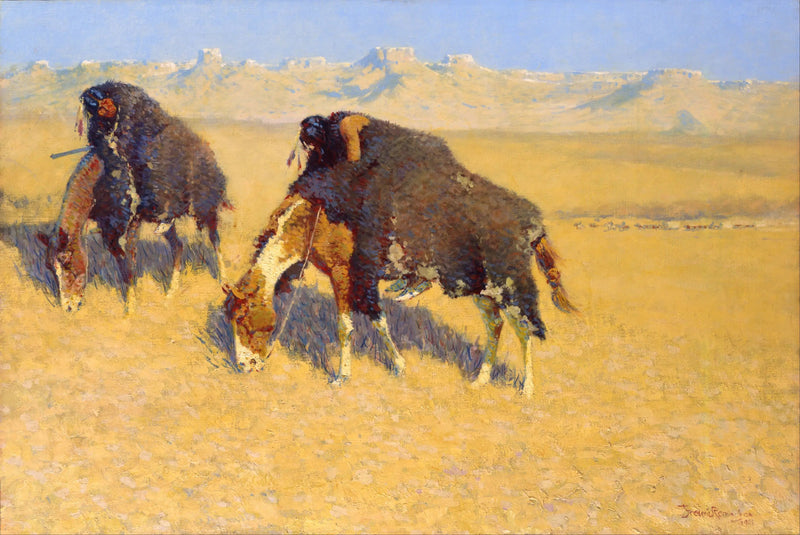 Indiase simulaties van bizons - Frederic Remington

Source:
Indiens simulant des bisons - Frederic Remington