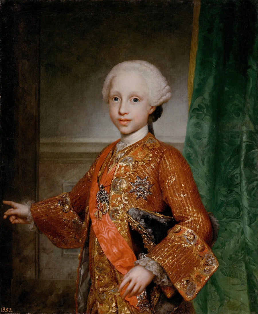 Baby Francisco Javier d'Espagne (1757-1771) - Anton Raphael Mengs