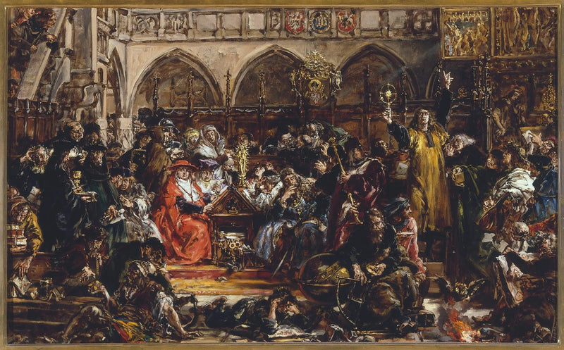 Invloed van de universiteit op het land, volgens de serie « Geschiedenis van de beschaving in Polen » - Jan Matejko

Source:
Influence de l'université sur le pays, d'après la série « Histoire de la civilisation en Pologne » - Jan Matejko