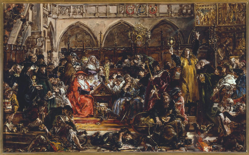 Invloed van de universiteit op het land, volgens de serie « Geschiedenis van de beschaving in Polen » - Jan Matejko

Source:
Influence de l'université sur le pays, d'après la série « Histoire de la civilisation en Pologne » - Jan Matejko