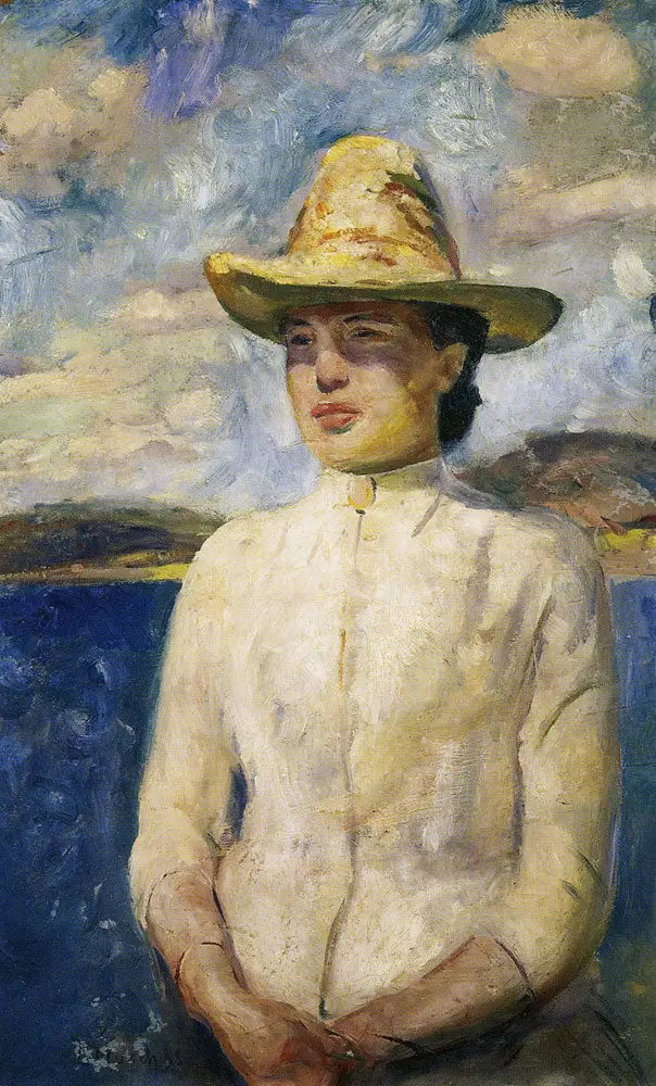 Inger in de zon - Edvard Munch