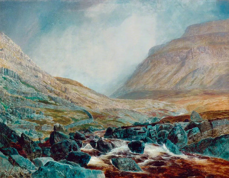 Ingleborough vanaf onder White Scar, kalksteenlagen uit Yorkshire - John Atkinson Grimshaw

Source:
Ingleborough vu de sous White Scar, couches de calcaire du Yorkshire - John Atkinson Grimshaw
