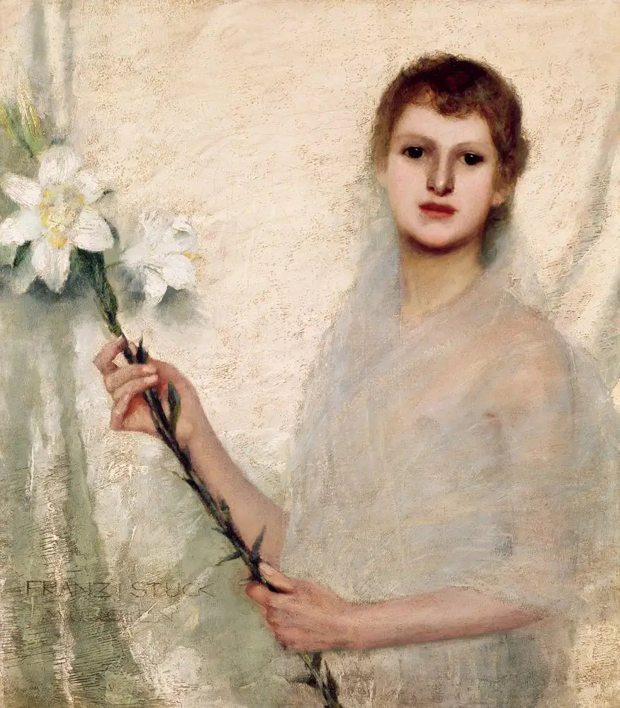 Innocence - Franz Von Stuck image 1 reproduction réalisée par Alpha Reproduction