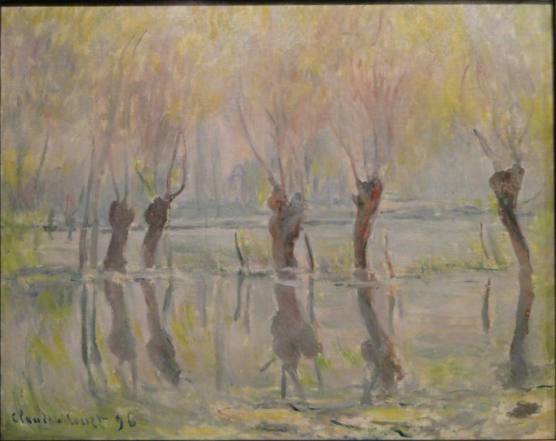 Een overstroming in Giverny - Claude Monet