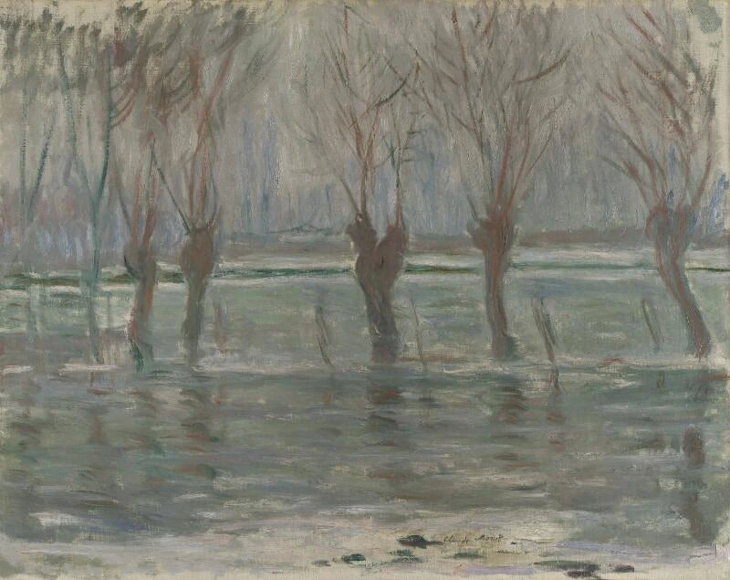 De zondvloed, National Gallery NG6278 W1439 - Claude Monet