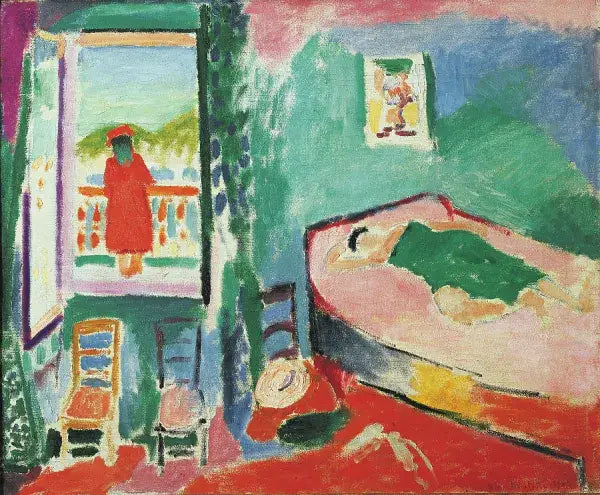 Interieur in Collioure (De Siësta) - Henri Matisse