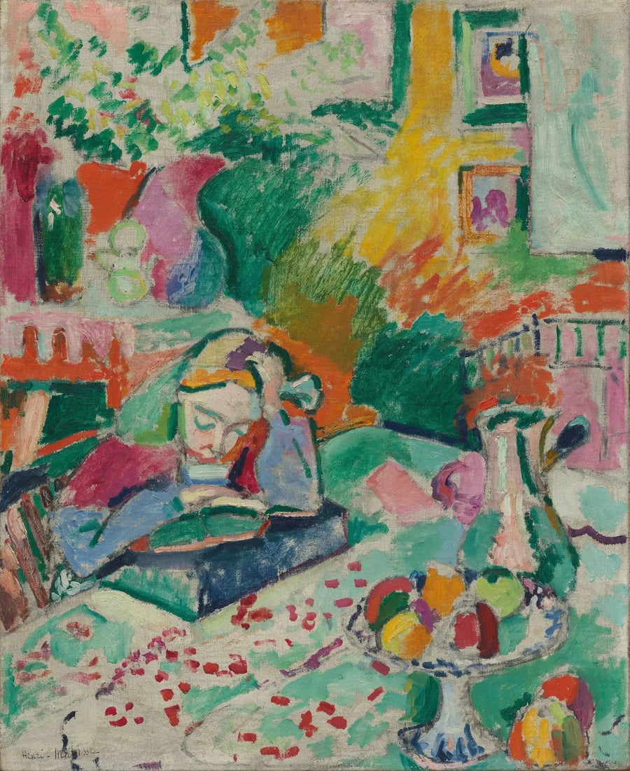 Interieur met het meisje - Henri Matisse