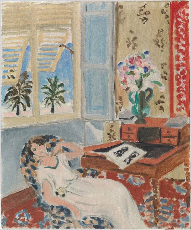Interieur in Nice, de siësta - Henri Matisse