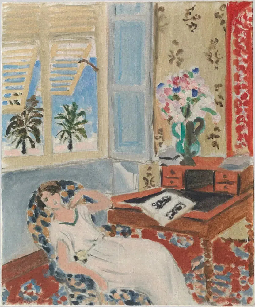 Interieur in Nice, de siësta - Henri Matisse