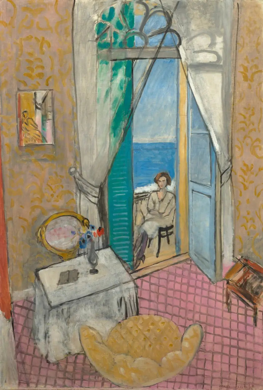 Interieur in Nice (Matisse, Chicago) - Henri Matisse