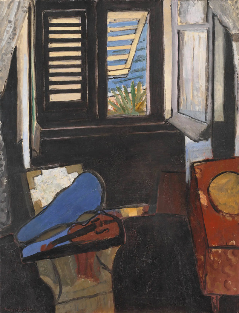 Interieur met viool - Henri Matisse