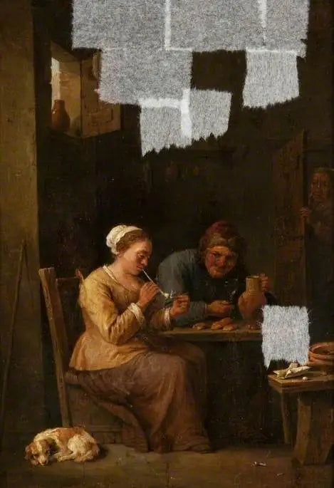 Interieur met een man en een vrouw aan een tafel - David Teniers de Jonge

Source:
Intérieur avec un homme et une femme à une table - David Teniers le Jeune