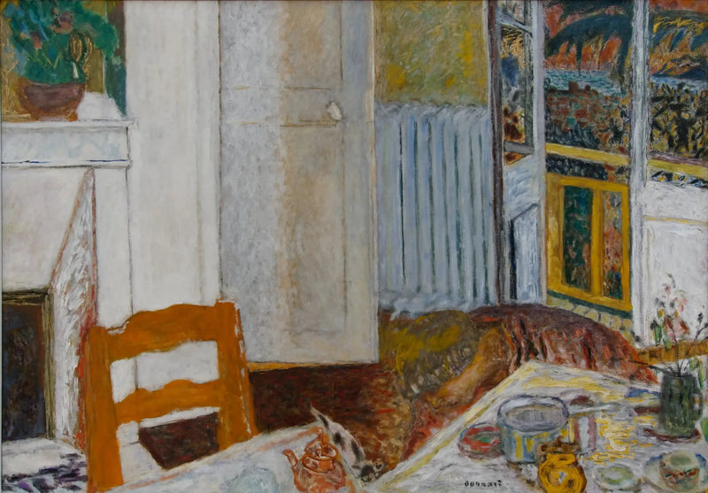 Witte interieur - Pierre Bonnard