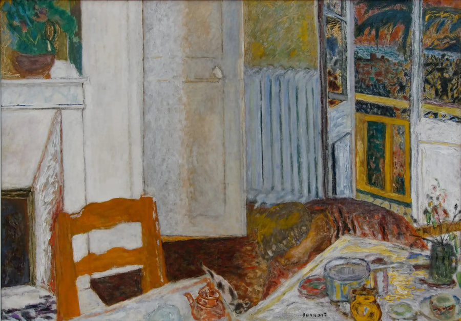 Witte interieur - Pierre Bonnard