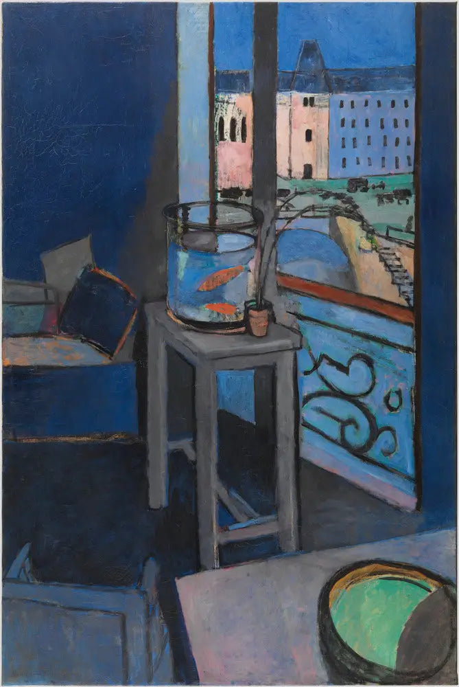 Interieur, glazen vissenkom - Henri Matisse
