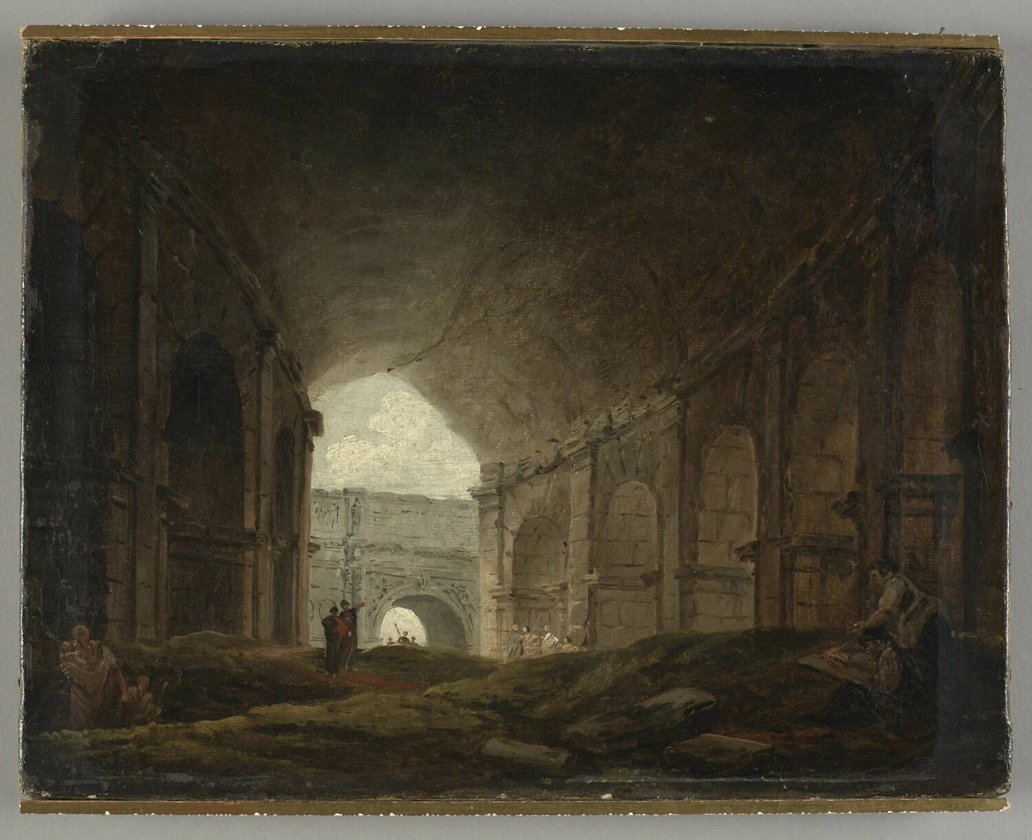 Intérieur du Colisée - Hubert Robert