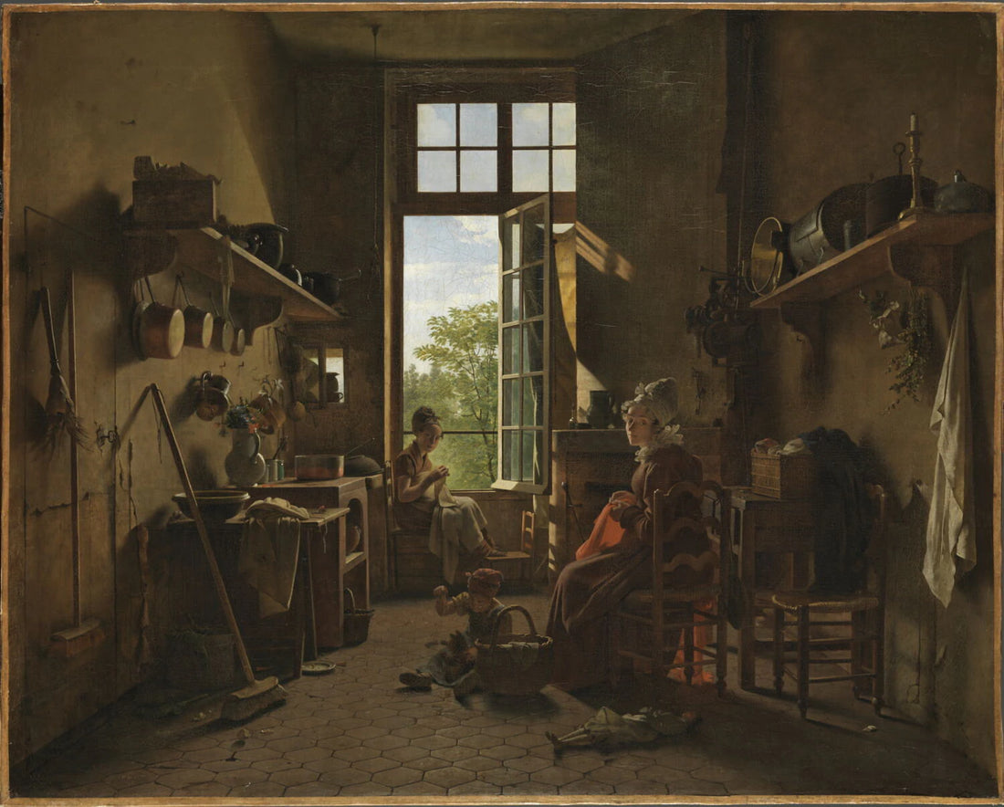Intérieur d'une cuisine - Martin Drölling