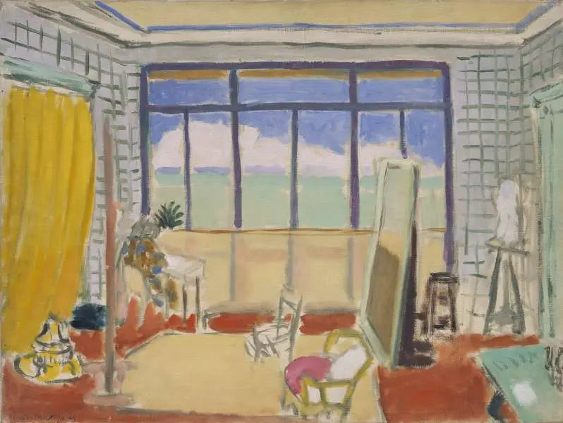 Atelierinterieur in Nice - Henri Matisse