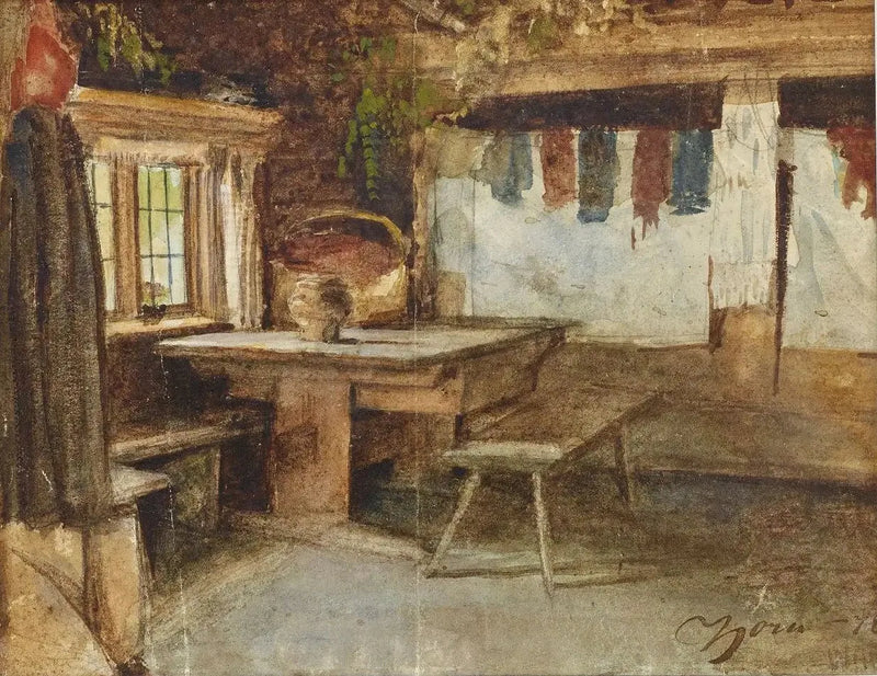 Interieur van een chalet in Mora - Anders Zorn

Source:
Intérieur d'un chalet à Mora - Anders Zorn