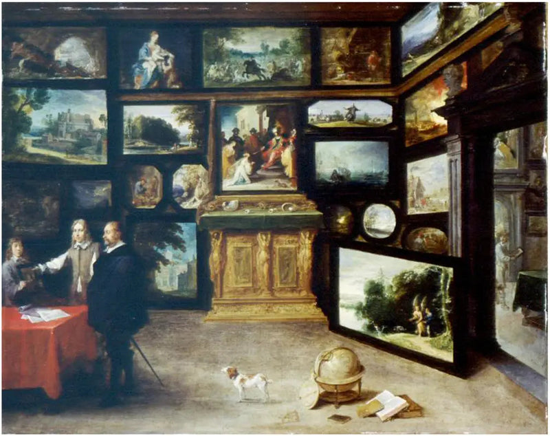 Interieur van een schilderijen galerij - David Teniers de Jonge

Source:
Intérieur d'une galerie de tableaux - David Teniers le Jeune