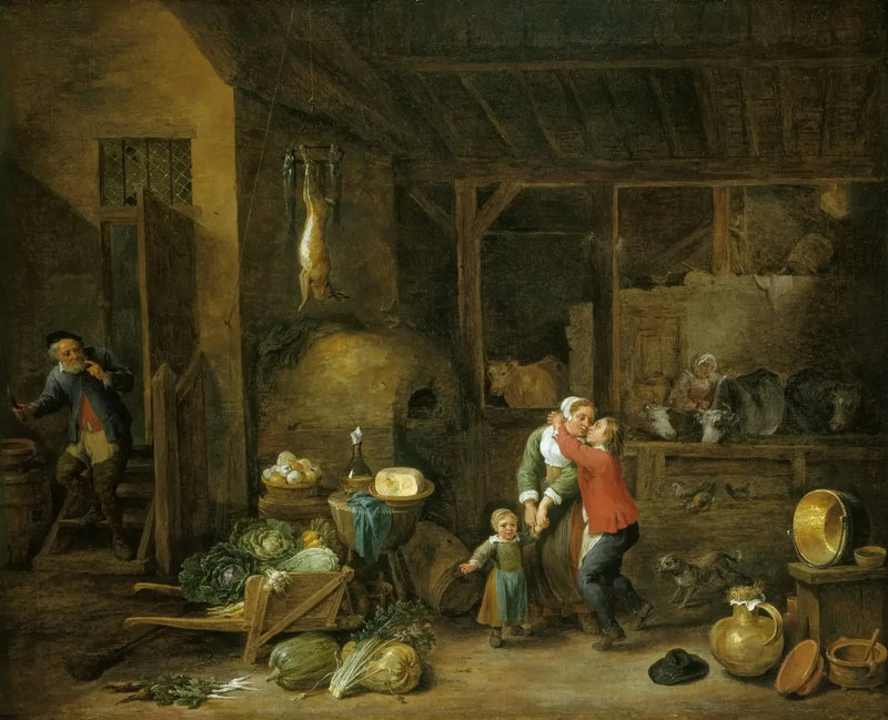 Interieur van een gezinswoning met personages („De gestolen kus”) - David Teniers de Jonge

Source:
Intérieur d'une maison familiale avec personnages (« Le Baiser volé ») - David Teniers le Jeune