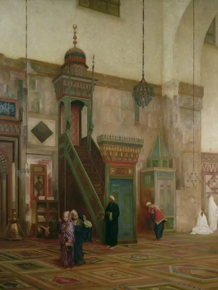Interieur van de Grote Moskee van Damascus - Frederic Leighton

Source:
Intérieur de la Grande Mosquée de Damas - Frederic Leighton