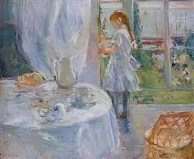 Interieur van de cottage - Berthe Morisot