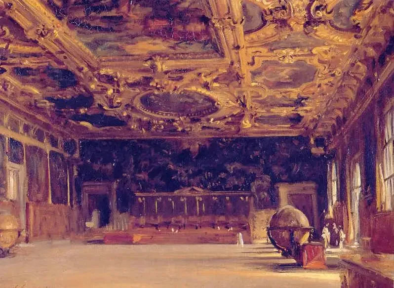 Interieur van het Dodge-paleis - John Singer Sargent