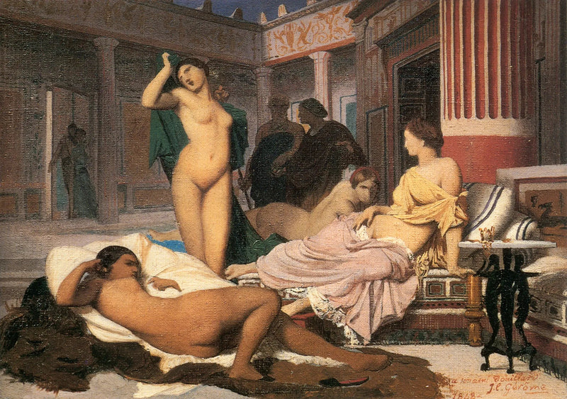 Grieks interieur - Jean-Léon Gérôme