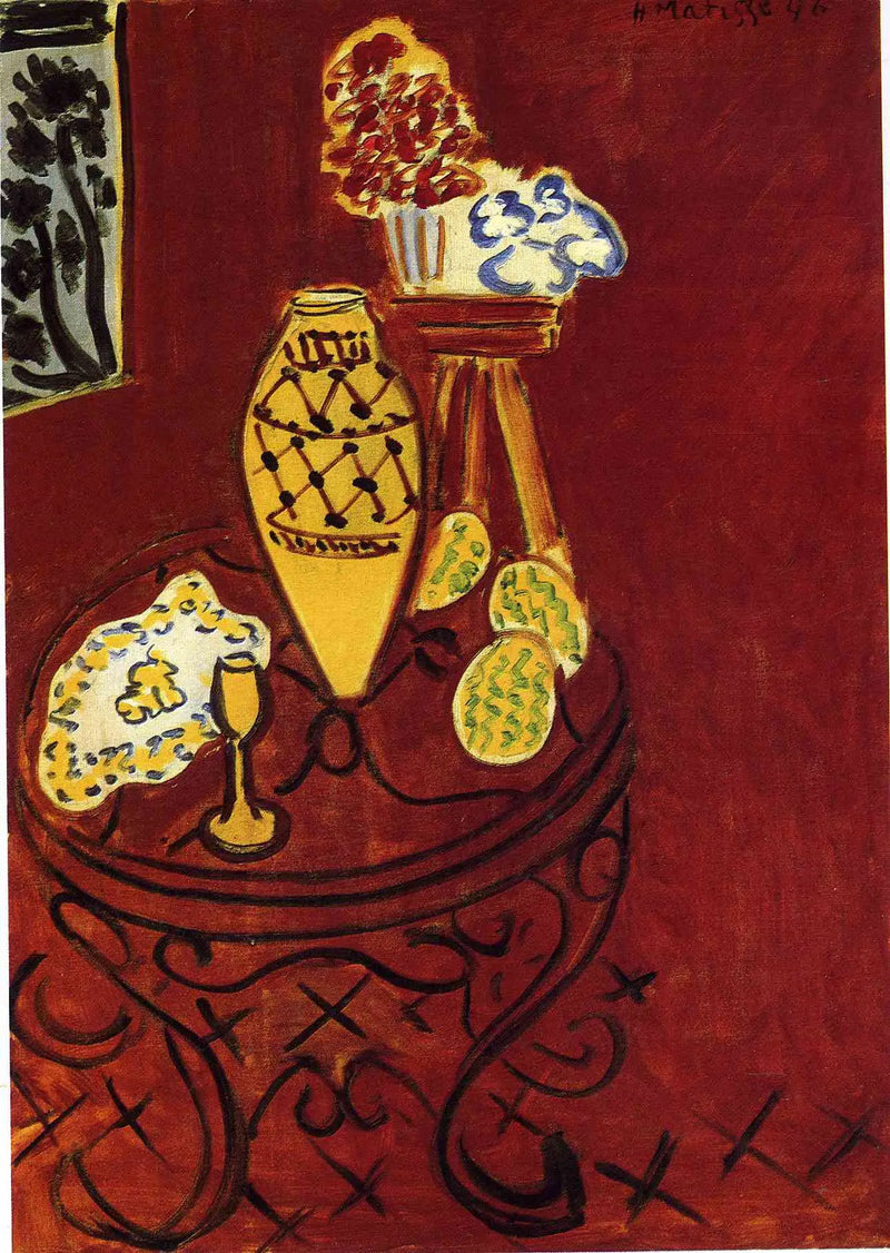 Rode interieur van Venetië - Henri Matisse
