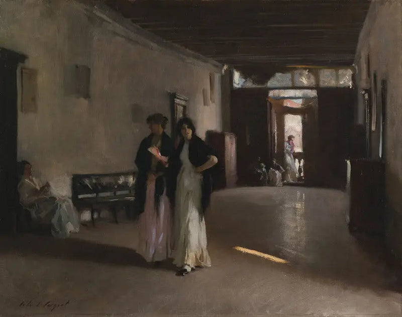 Venetiaans interieur - John Singer Sargent