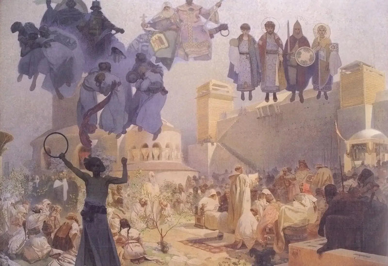 Inleiding tot de Slavische Liturgie - Alphonse Mucha
