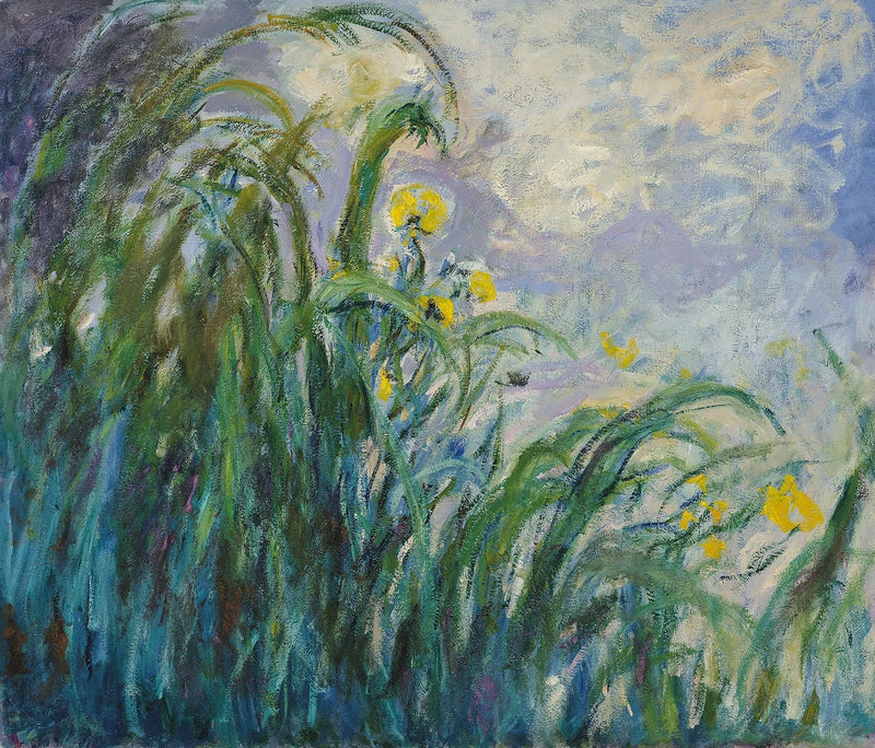 De gele irissen - Claude Monet