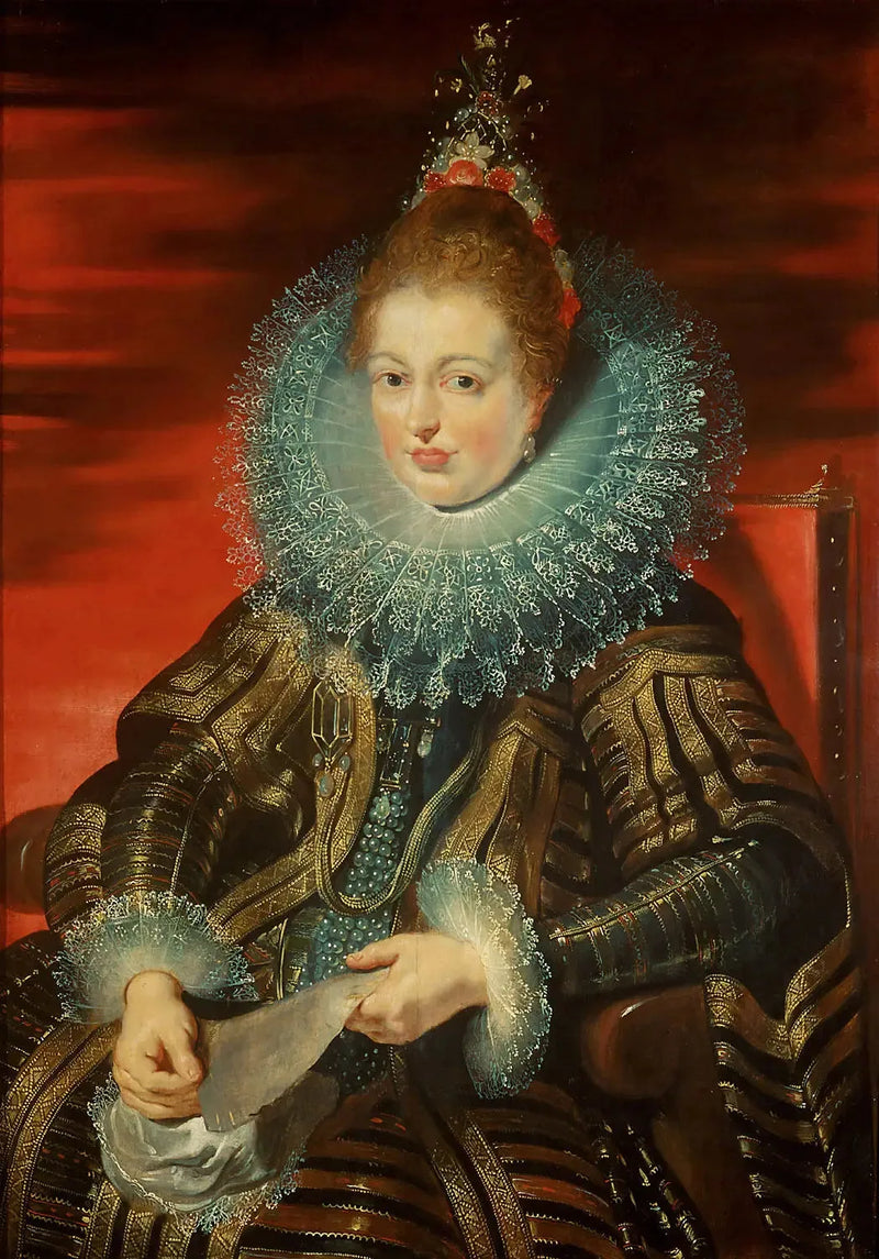 Isabelle Claire Eugénie, echtgenote van Albrecht VII - Peter Paul Rubens