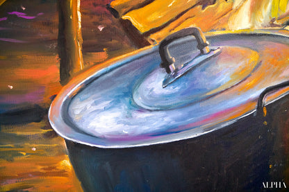 Issan | 160 X 120 cm Reproductions de tableaux à la peinture à l’huile