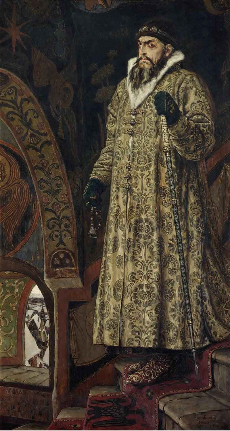 Ivan de Terrible - Viktor Vasnetsov

Source:
Ivan le Terrible - Viktor Vasnetsov