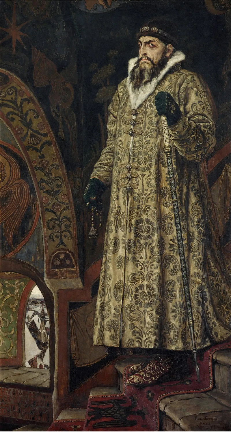 Ivan de Terrible - Viktor Vasnetsov

Source:
Ivan le Terrible - Viktor Vasnetsov