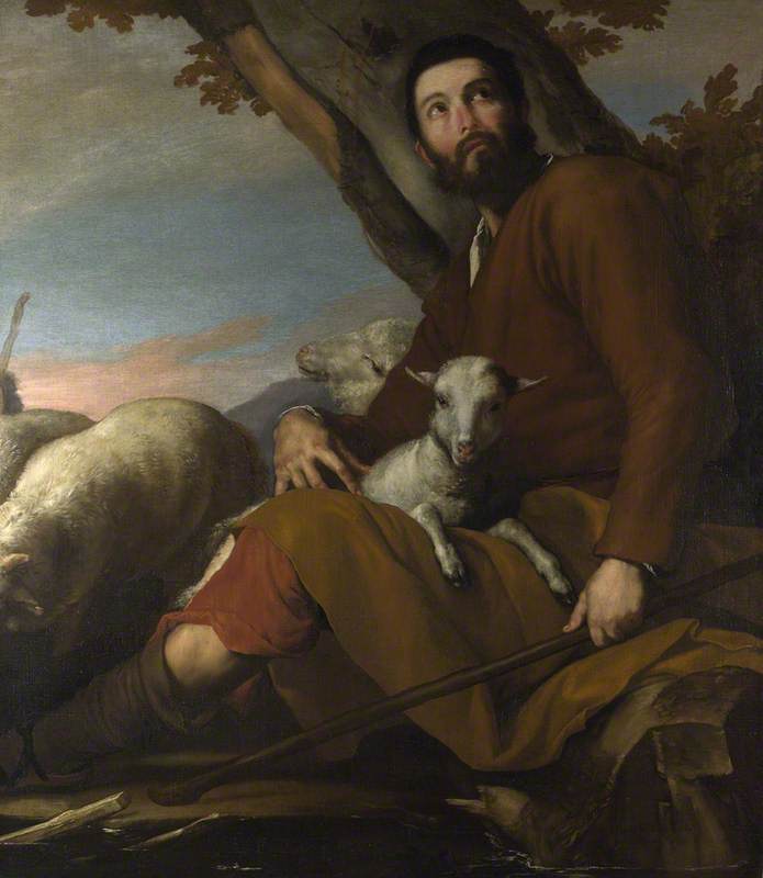 Jacob met de kudde van Laban - Jusepe de Ribera
