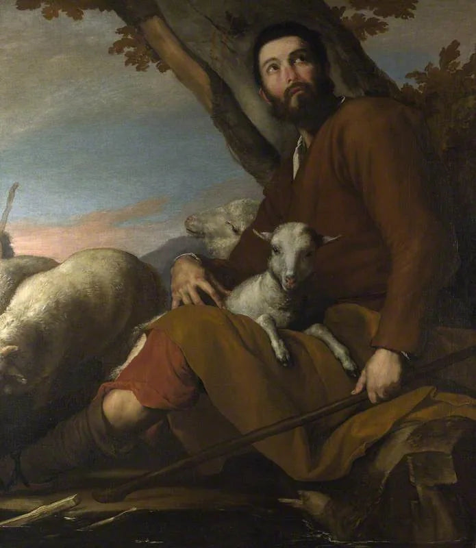 Jacob met de kudde van Laban - Jusepe de Ribera