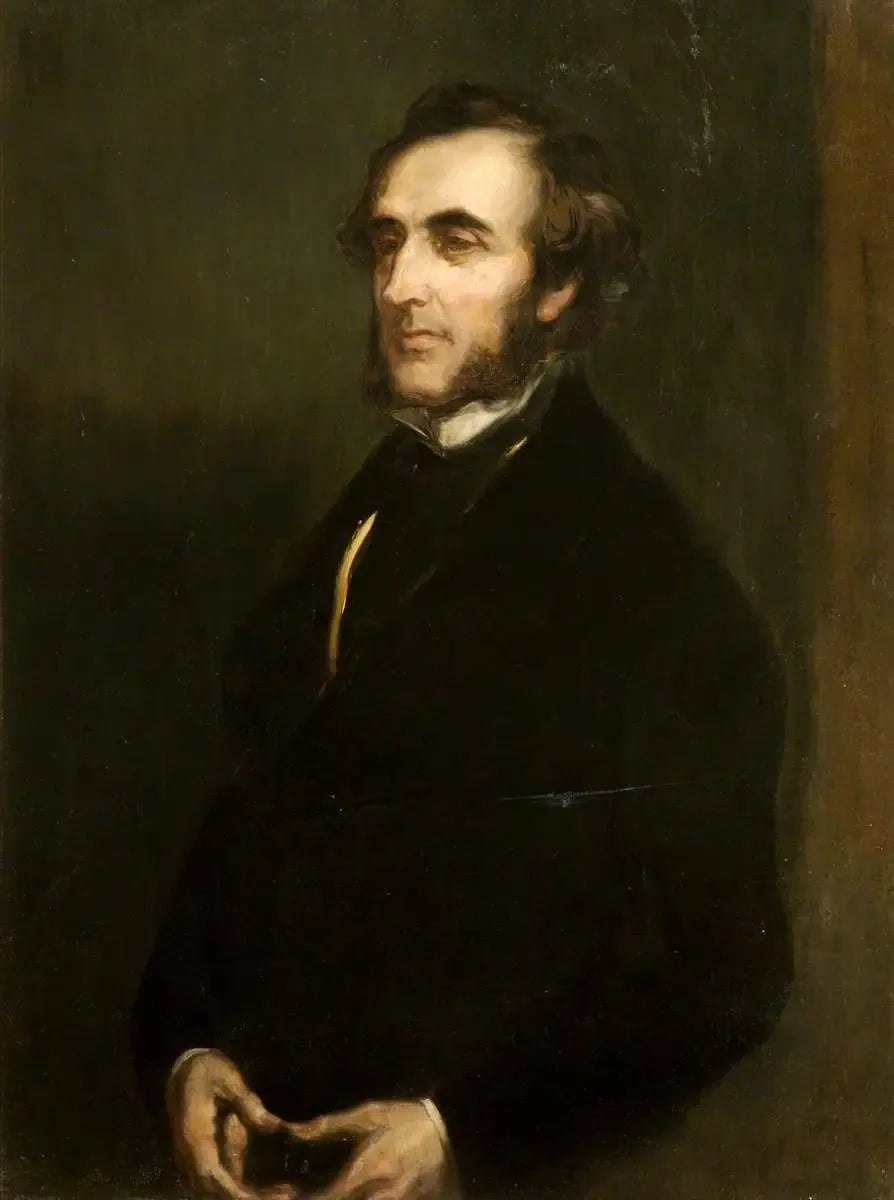 Jacob Bell (1810–1859), oprichter van de Pharmaceutical Society, voorzitter (1856–1859) - Edwin Henry Landseer

Source:
Jacob Bell (1810–1859), fondateur de la Pharmaceutical Society, président (1856–1859) - Edwin Henry Landseer