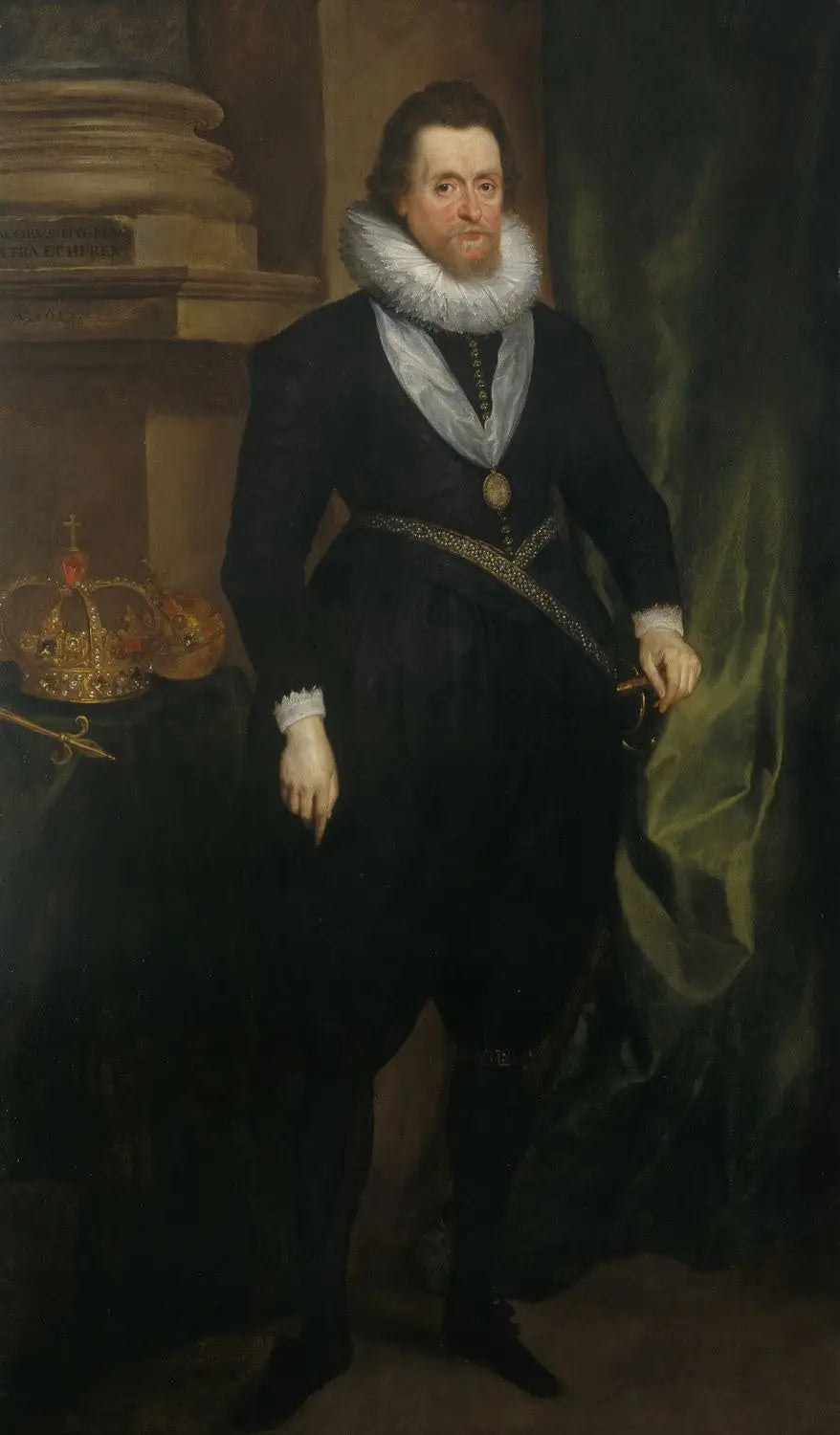 Jacques Ier en VI (1566-1625) - Antoine van Dyck

Source:
Jacques Ier et VI (1566-1625) - Antoine van Dyck