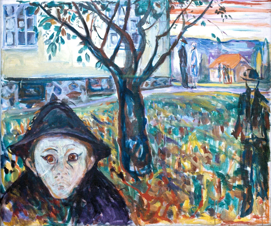 Jaloezie in de tuin - Edvard Munch