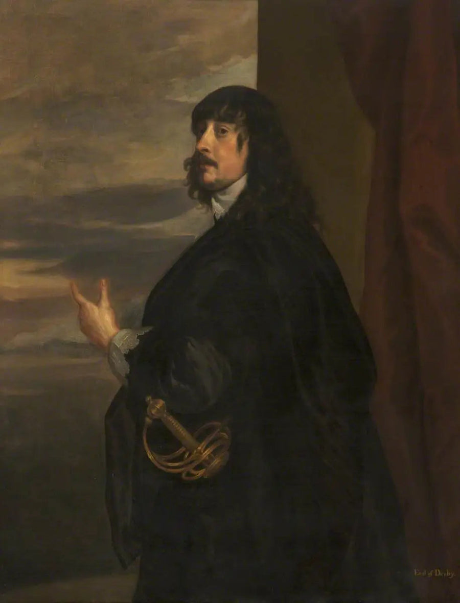 James Stanley (1607–1651), 7e graaf van Derby - Antoine van Dyck

Source:
James Stanley (1607–1651), 7e comte de Derby - Antoine van Dyck