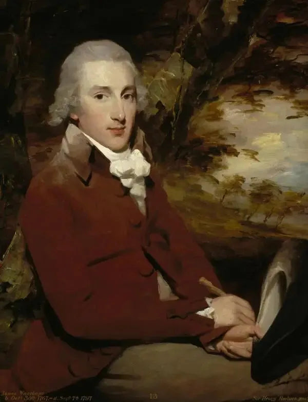 James Wauchope d'Edmonstone (1767 - 1797) - Henry Raeburn

Source:
James Wauchope d'Edmonstone (1767 - 1797) - Henry Raeburn