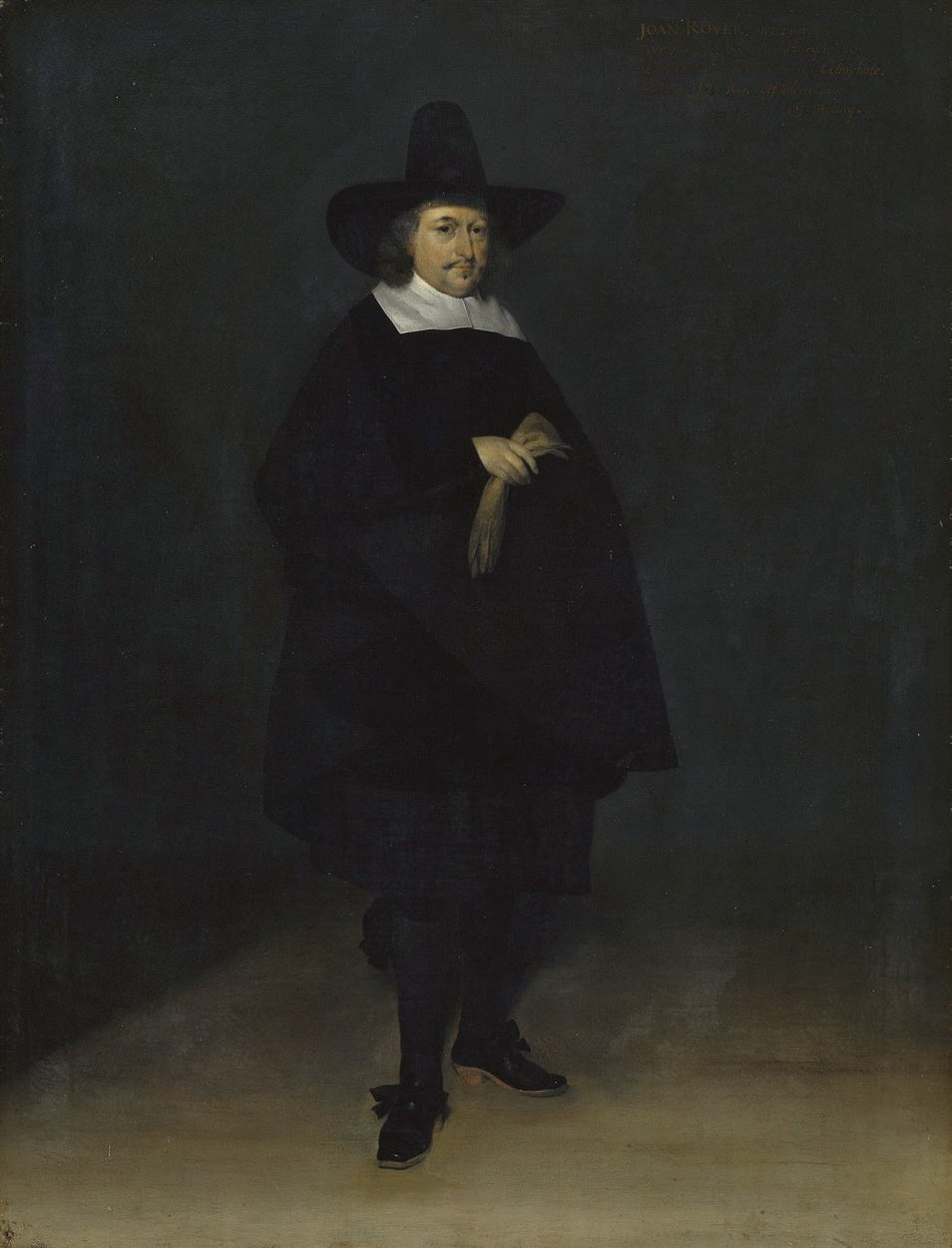 Jan Roever, maire de Deventer - Gerard ter Borch image 1 copie peinte à la main à l’huile