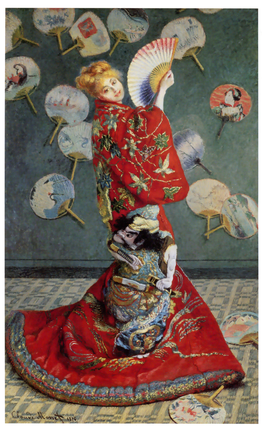 De Japanner, Camille Monet W387 - Claude Monet