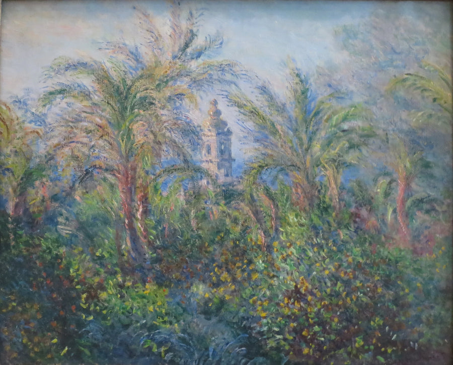 Tuin in Bordighera - Claude Monet
