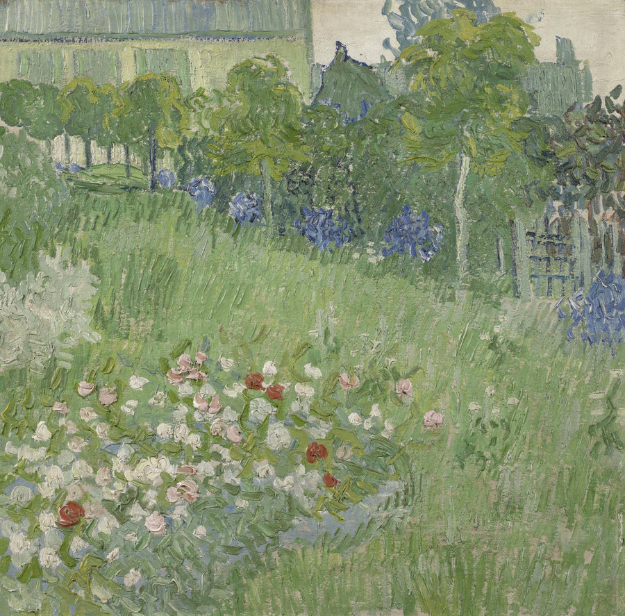 De tuin van Daubigny - Vincent van Gogh